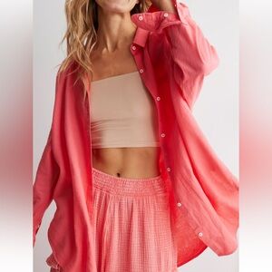 Aerie High Waist Women Shorts - Coral